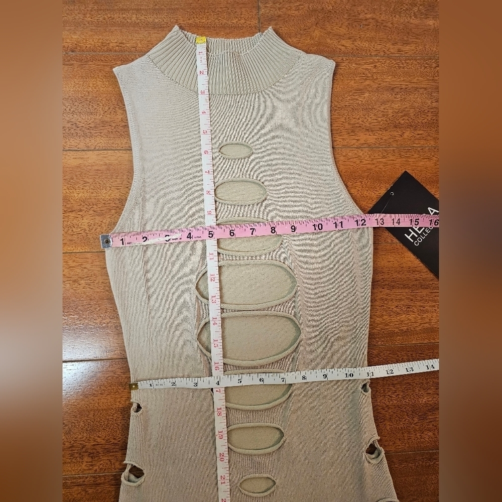 Women's Sexy Cut Out Sleeveless Maxi Dress Bodycon Party Club Long Dress Size S - Picture 9 of 13